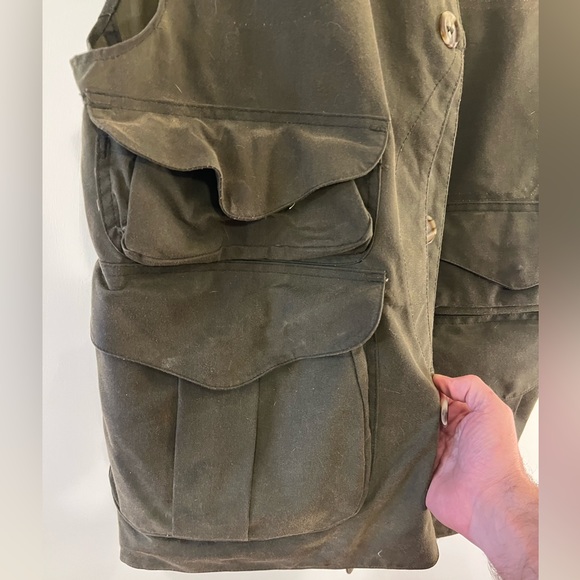 Vintage Filson Hunting / Fishing Cover Cloth vest. - Picture 3 of 7